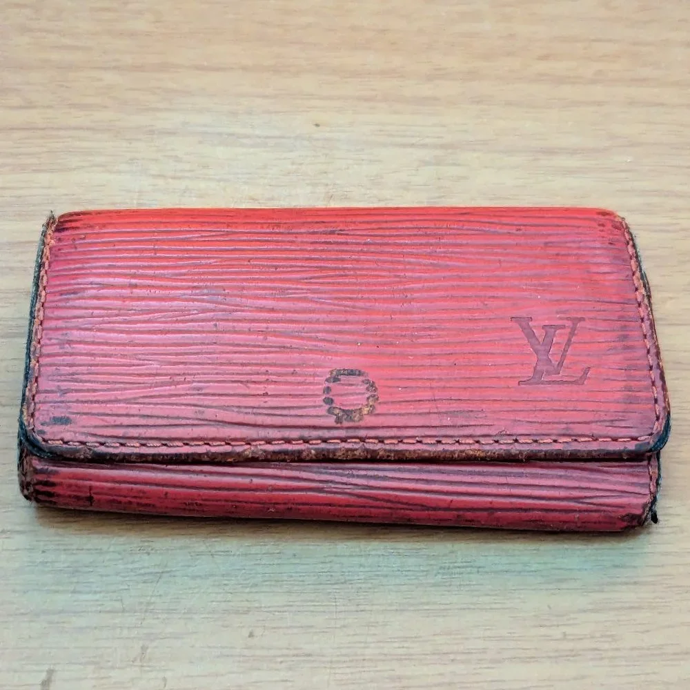 Louis Vuitton Epi Key Holder/Wallet #1662***